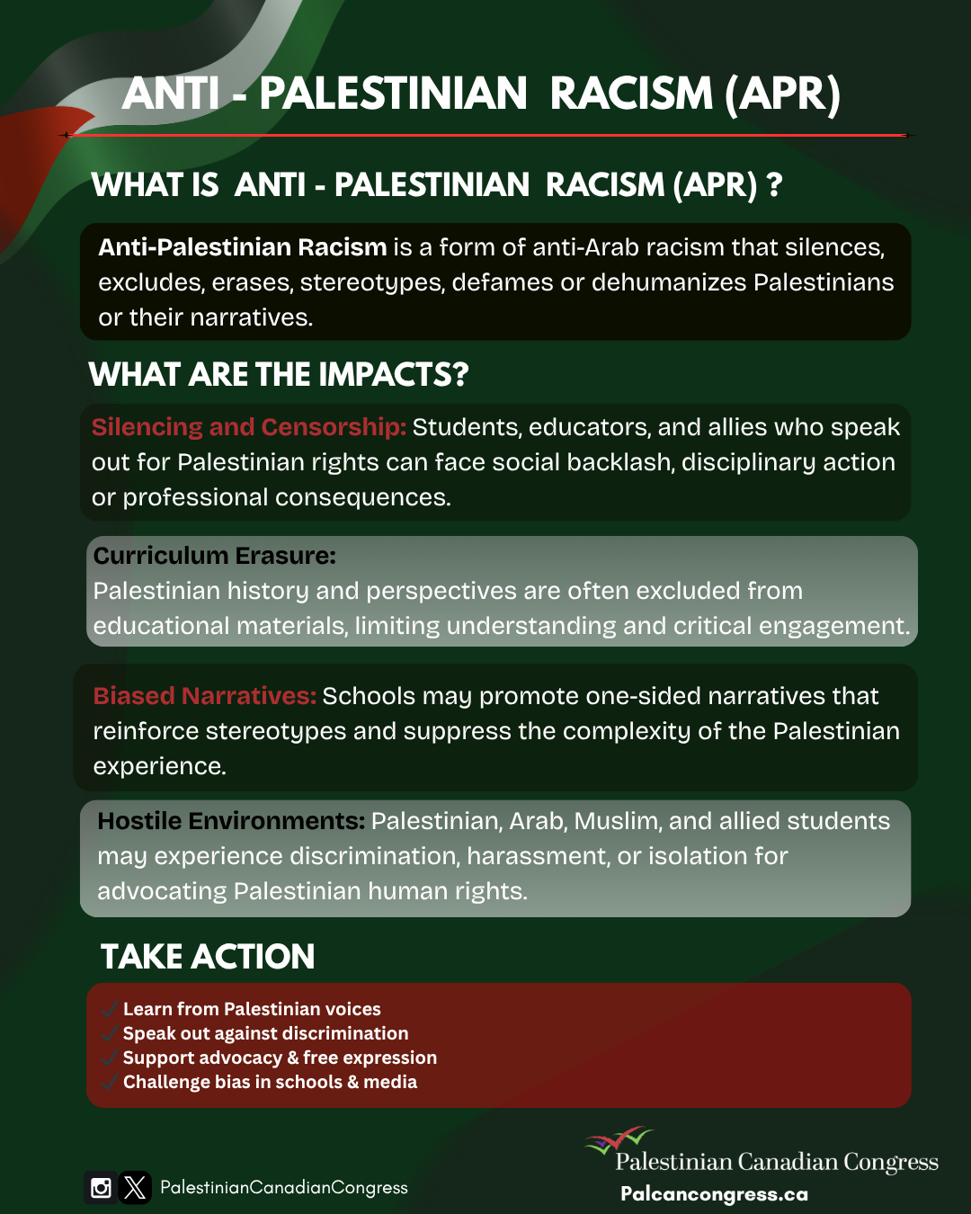 Anti Palestinian Racism (APR)